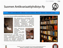 Tablet Screenshot of antikvariaatit.net